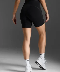 2XU Women's Form Stash Hi-Rise Bike Short Black/black1