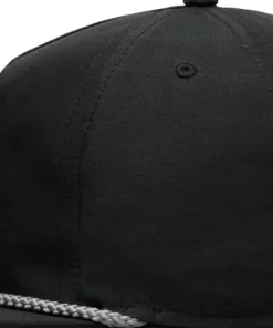Yeti Flat Brim Rope Hat Black