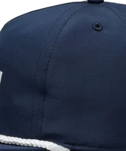 Yeti Flat Brim Rope Hat Navy