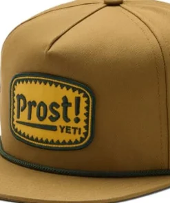 Yeti Prost! Flat Brim Rope Hat Brown