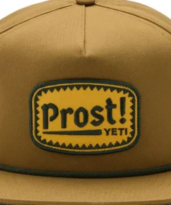 Yeti Prost! Flat Brim Rope Hat Brown
