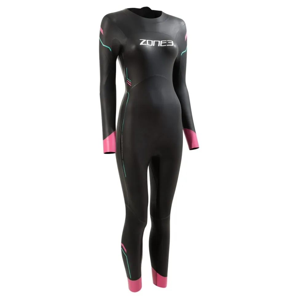 Zone3 Women's Agile Wetsuit Black/Pink